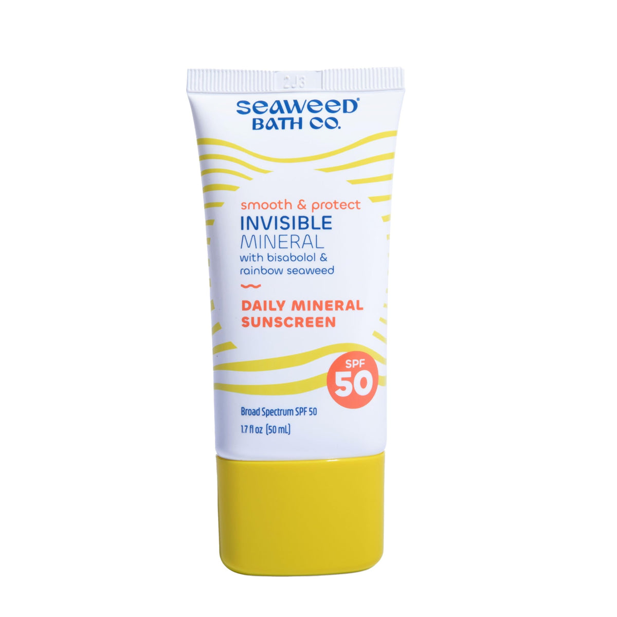 The Seaweed Bath Co. Smooth & Protect Invisible Mineral Sunscreen SPF 50 front view