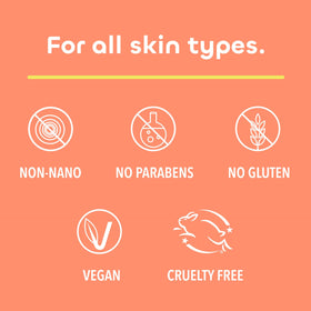 The Seaweed Bath Co. sunscreen application on skin