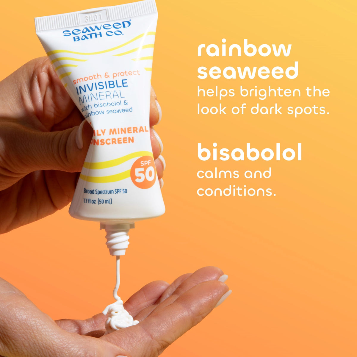 The Seaweed Bath Co. sunscreen with recycled packaging