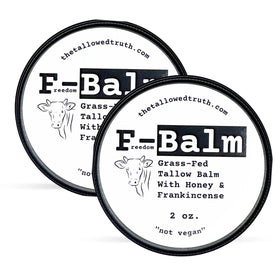 The Tallowed Truth Original Tallow Balm 2 oz front view