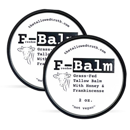 The Tallowed Truth Original Tallow Balm 2 oz front view