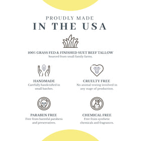 The VanMan Company Tallow and Honey Balm in lifestyle setting