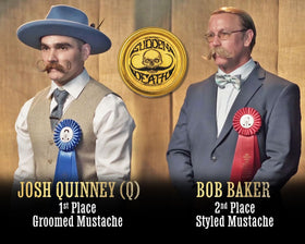 THE VINTAGE GROOMING CO. Mustache Wax 1oz tin side view