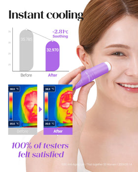 THESAEM eye stick opened showing the balm