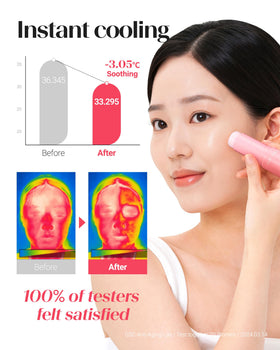 THESAEM Iceland Hydrating Collagen Eye Stick applied on skin