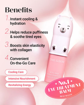 THESAEM Iceland Hydrating Collagen Eye Stick close-up of stick