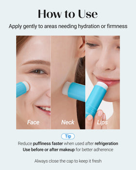 THESAEM Iceland Hydrating Eye Stick close-up of texture