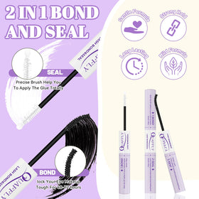 Thick cartoon lashes from QUAFFLY Lashes Kit