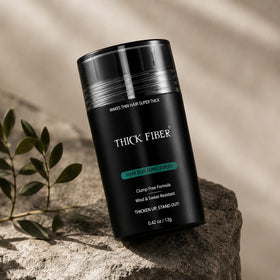 Thick Fiber Hair Building Fibers grey 12g texture