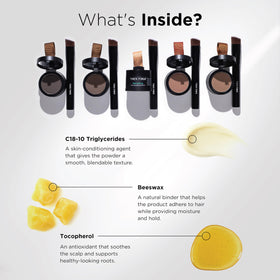 Thick Fiber Root Touch Up Powder product details and ingredients