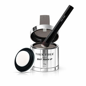 Thick Fiber Root Touch Up Powder with Brush front view