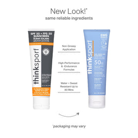 THINK Thinksport SPF 50 Plus Sunscreen back view