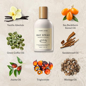 Third Layer Day Spray Body Oil in a lifestyle setting