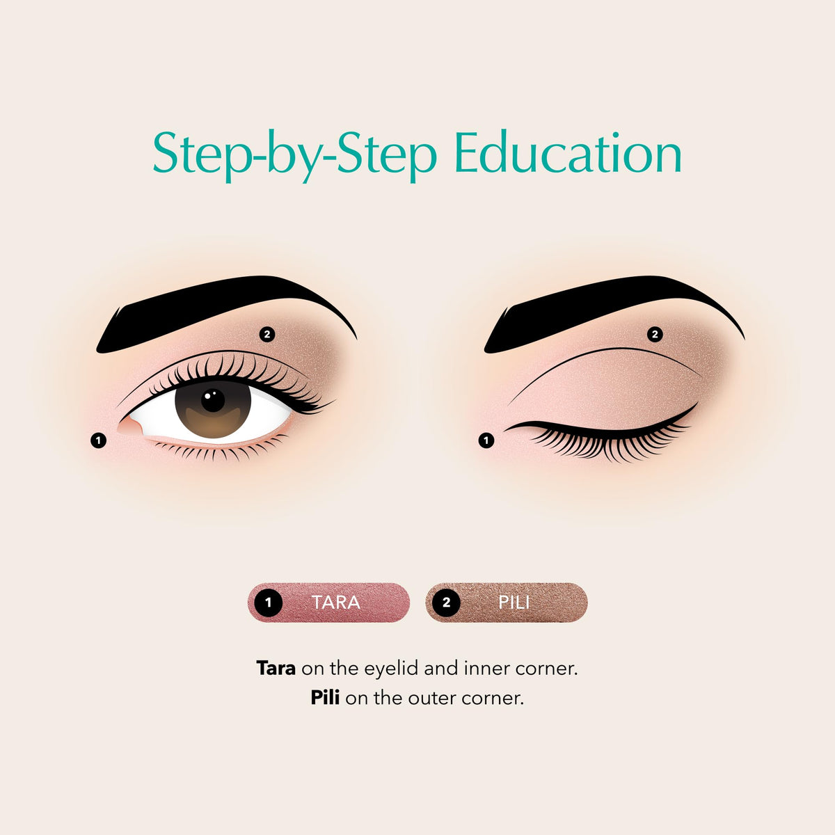 Thrive Causemetics Brilliant Eye Brightener Stick applied on eyelids