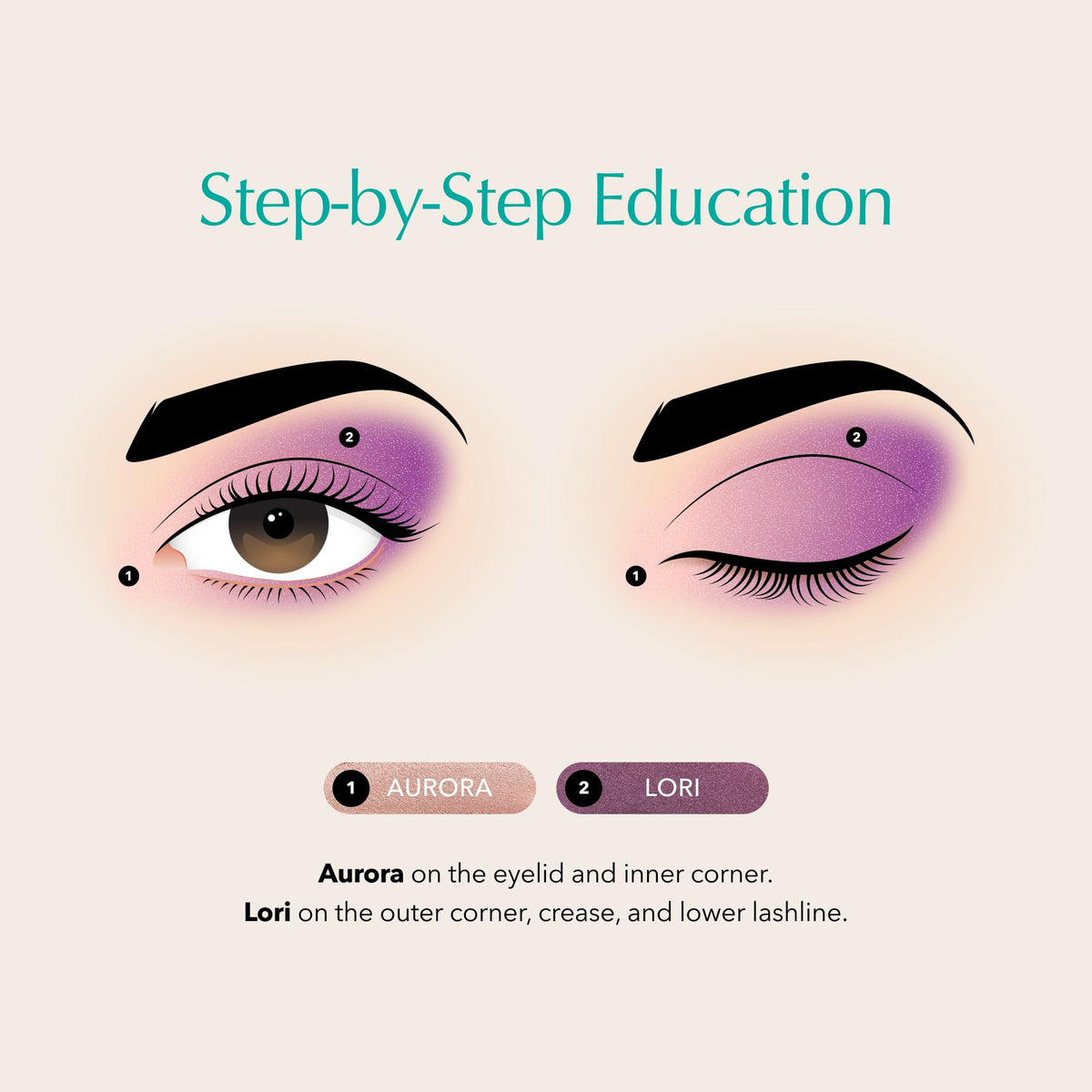 Thrive Causemetics Brilliant Eye Brightener Stick Plum Shimmer next to other makeup products