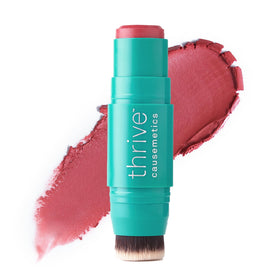 Thrive Causemetics Cream Blush Stick Brick Red Shimmer front view