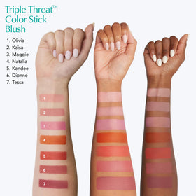 Thrive Causemetics Cream Blush Stick Brick Red Shimmer packaging