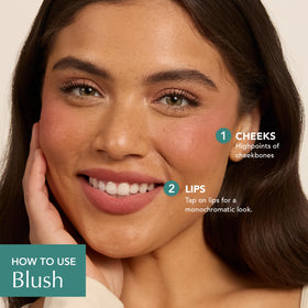Thrive Causemetics Cream Blush Stick Peachy Pink packaging