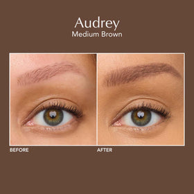 Thrive Causemetics eyebrow pencil with attached brow brush spoolie