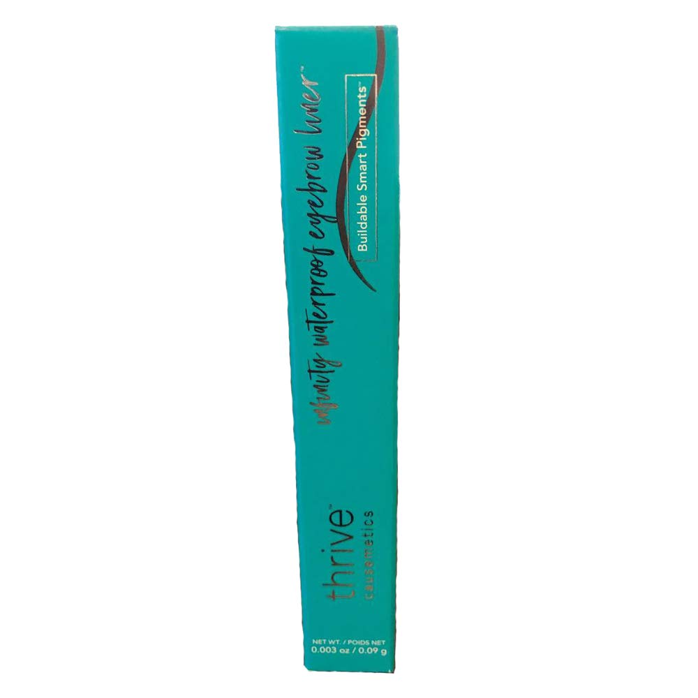 Thrive Causemetics Infinity Waterproof Eyebrow Liner Serena Dark Brunette front view