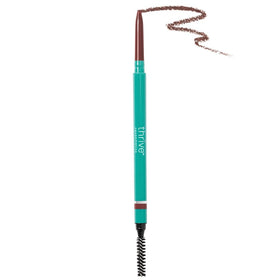Thrive Causemetics Infinity Waterproof Eyebrow Pencil in Auburn shade front view