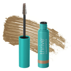 Thrive Causemetics Instant Brow Fix Eyebrow Gel Taupe front view