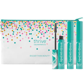 Thrive Causemetics Liquid Lash Extensions Mascara 3 Pack front view