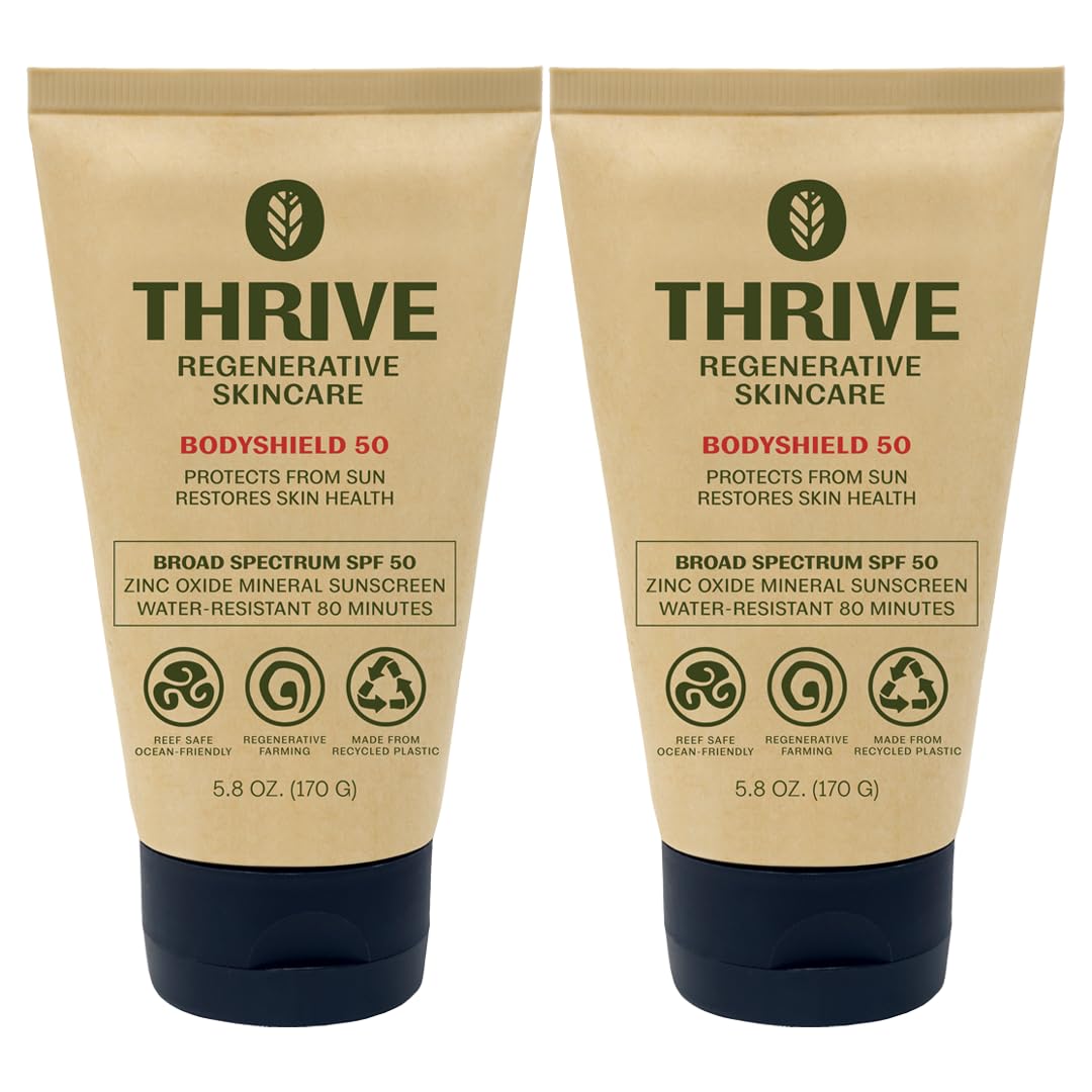 Thrive Natural Care Reef Safe Sunscreen SPF50 2-Pack front view