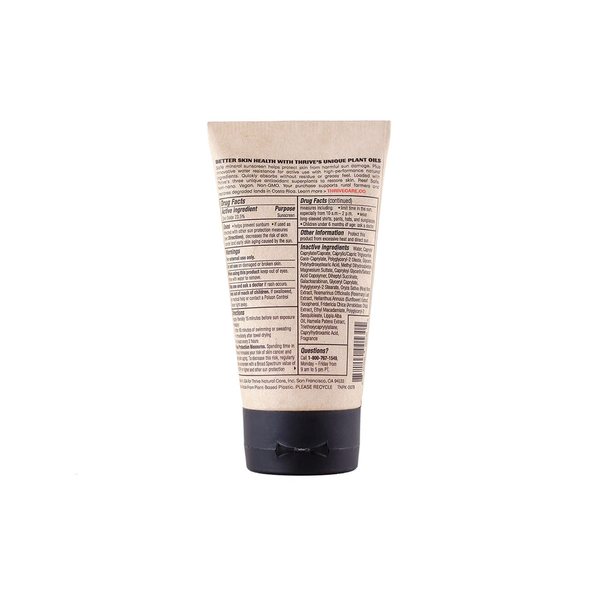 Thrive Natural Care sunscreen SPF50 outdoor adventure scene