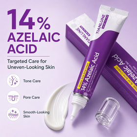 TIANLUNE Azelaic Acid 14% Cream texture close-up