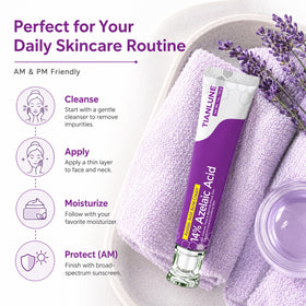 TIANLUNE Azelaic Acid 14% Cream with natural ingredients