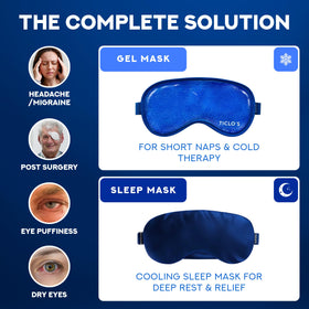 TICLO'S cooling eye mask in a gift-ready box