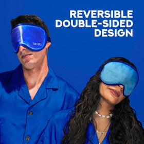 TICLO'S cooling eye mask transparent gel side