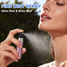 TiddieBair Mini Perfume Atomizer in Pink colour
