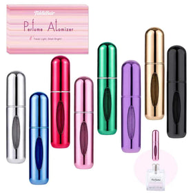 TiddieBair Mini Perfume Atomizer Set in various colours