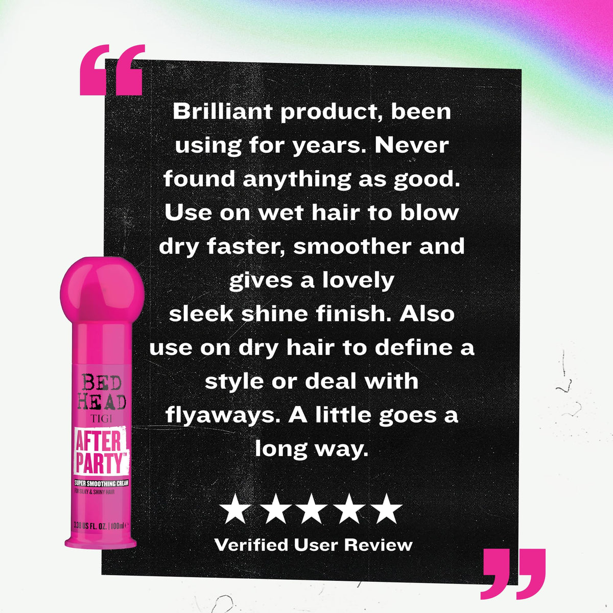 TIGI Bed Head After Party Smoothing Cream 3.38 Oz each