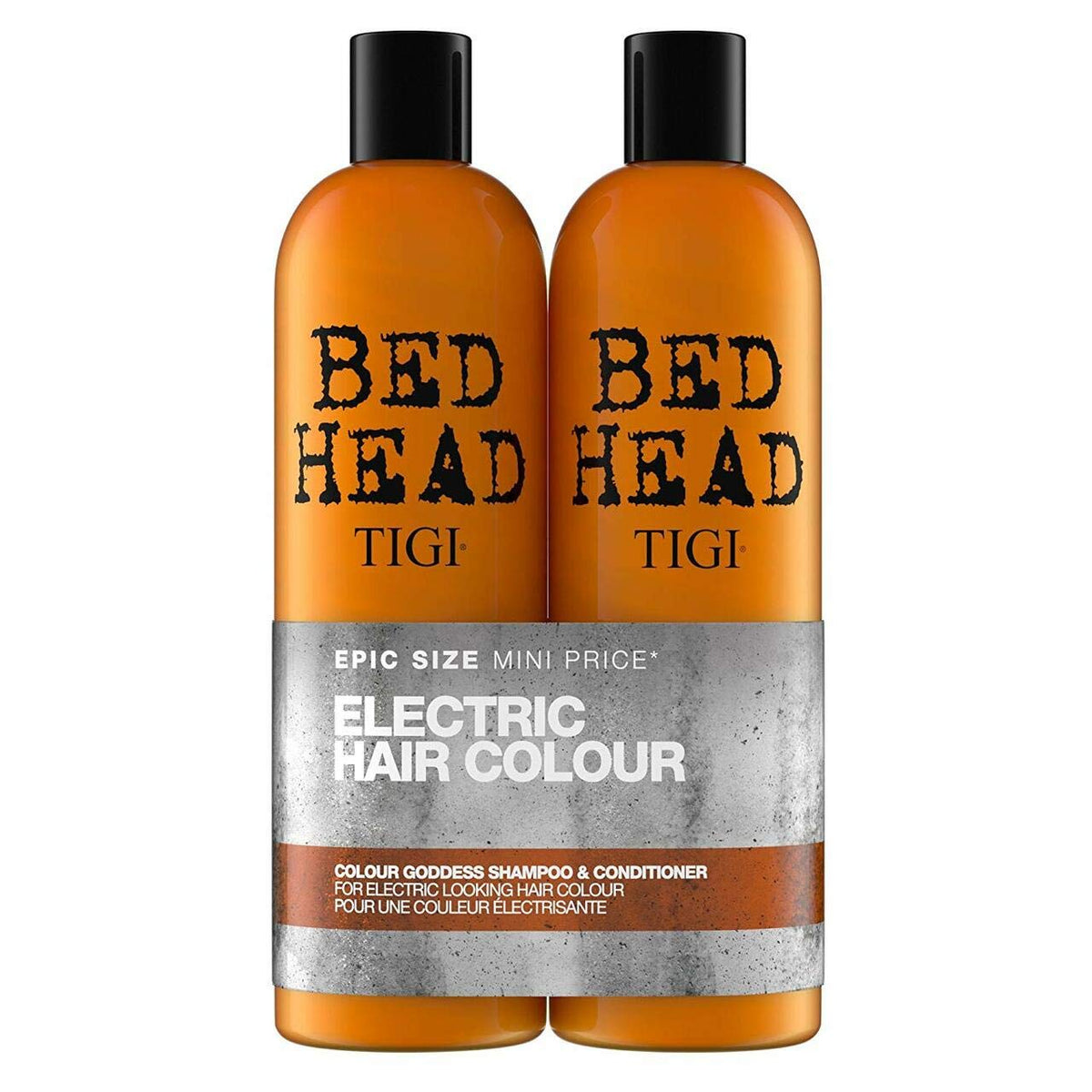 TIGI Bed Head Colour Goddess Shampoo and Conditioner Set front view