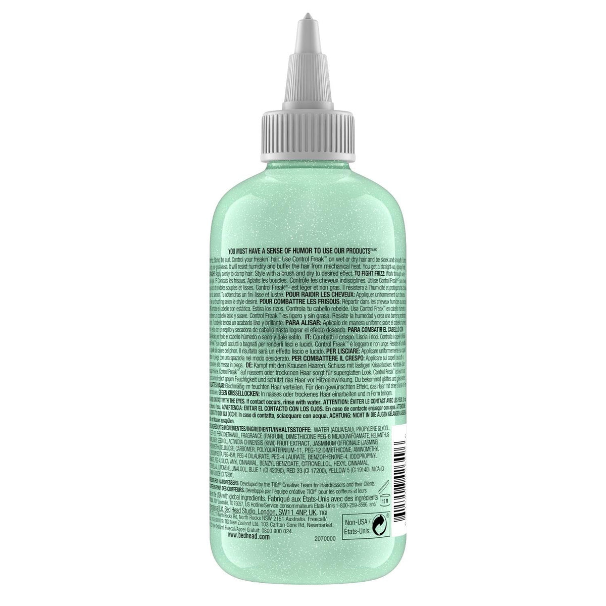 TIGI Bed Head Control Freak Serum 8.45 Fl Oz side view