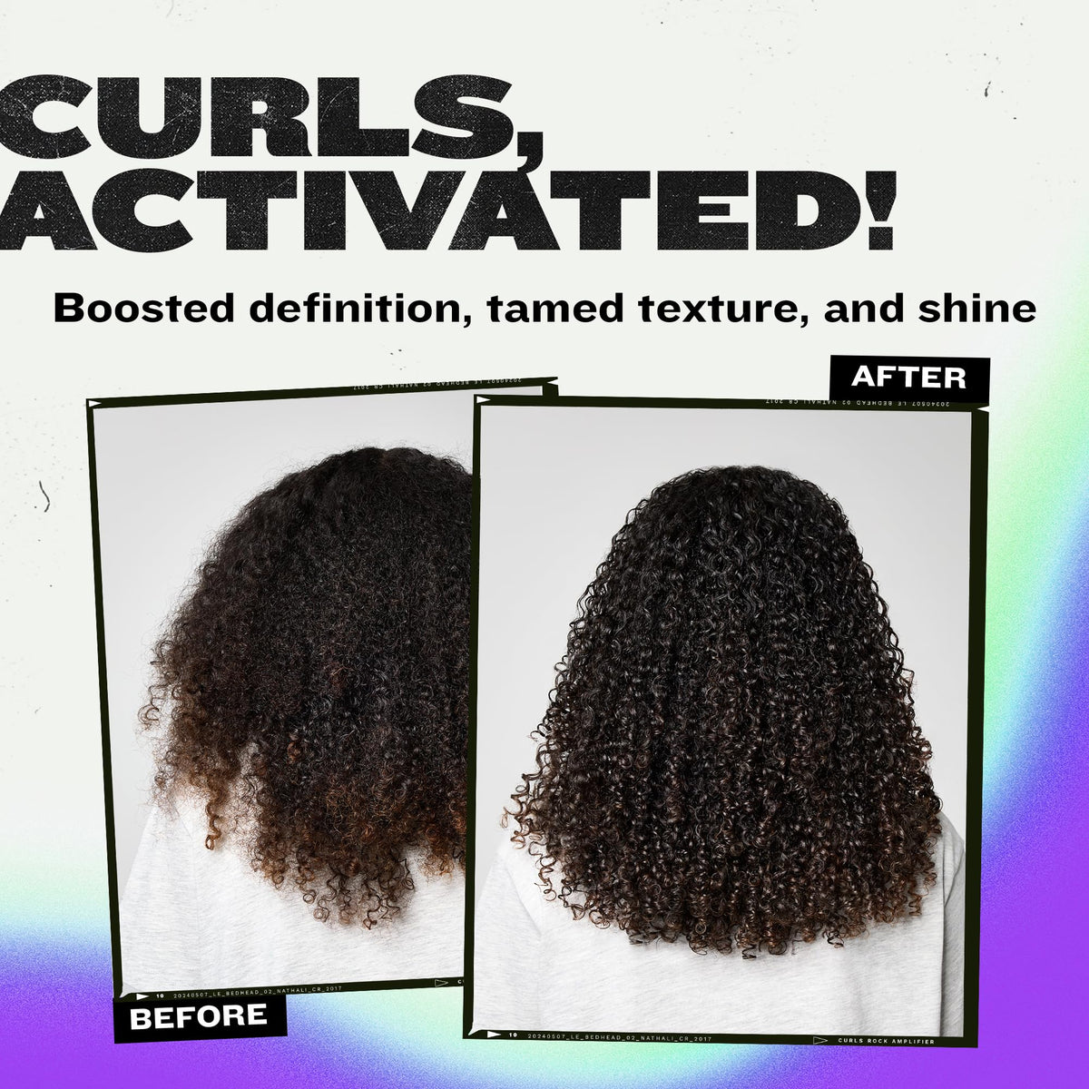 TIGI Bed Head Curl Cream Foxy Curls lifestyle scene