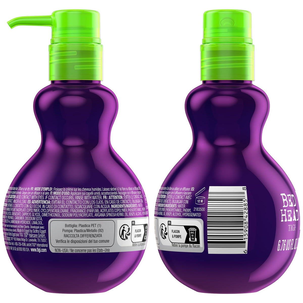 TIGI Bed Head Curl Cream Foxy Curls side view