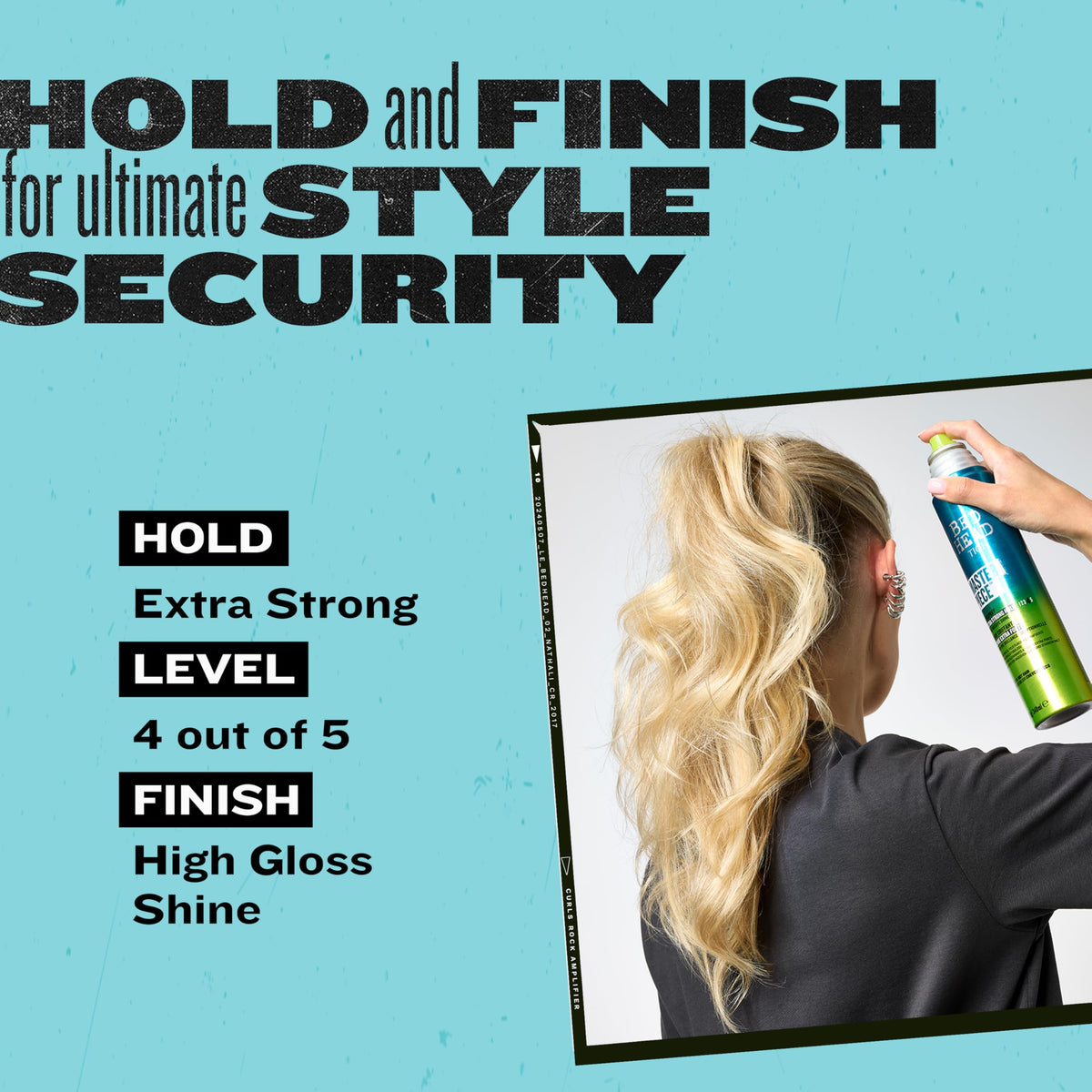 TIGI Bed Head Frizz Control Hair Spray 2 oz ingredients list