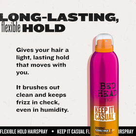 TIGI Bed Head Keep It Casual Hair Spray with packaging