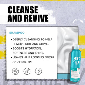 TIGI Bed Head Recovery Shampoo and Conditioner Set packaging