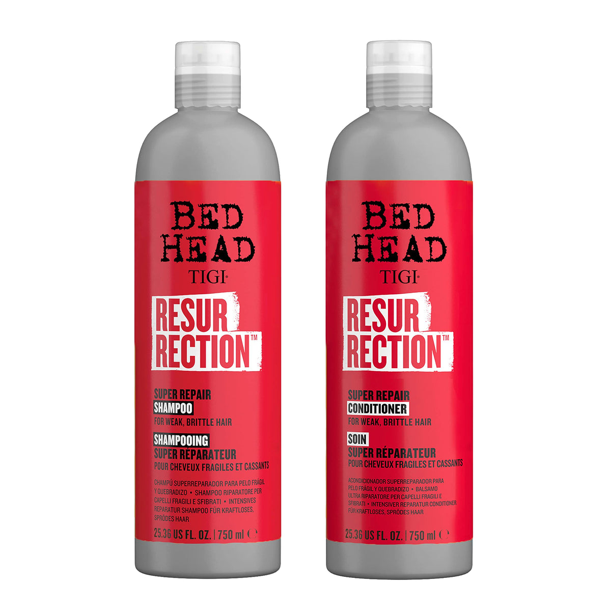 TIGI Bed Head Resurrection Shampoo 25.36 fl oz front view