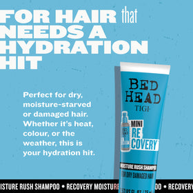 TIGI Recovery Shampoo Travel Mini 2.53 fl oz side view