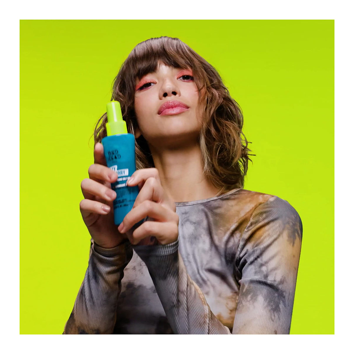 TIGI Salty Not Sorry Texturizing Salt Spray packaging details