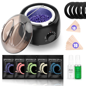 TIKESI Waxing Kit complete set with wax warmer and accessories