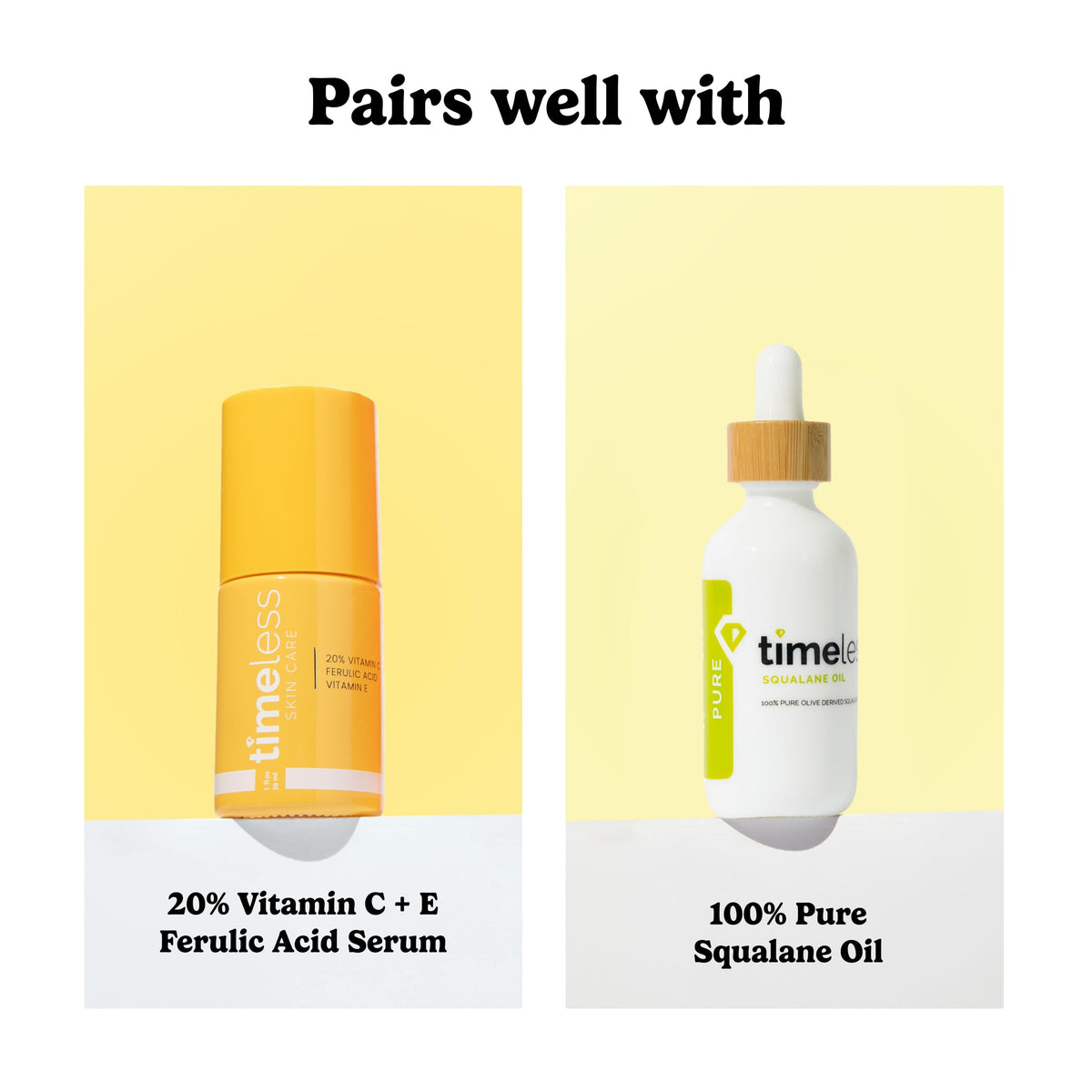 Timeless Coenzyme Q10 Antioxidant Serum with skincare products