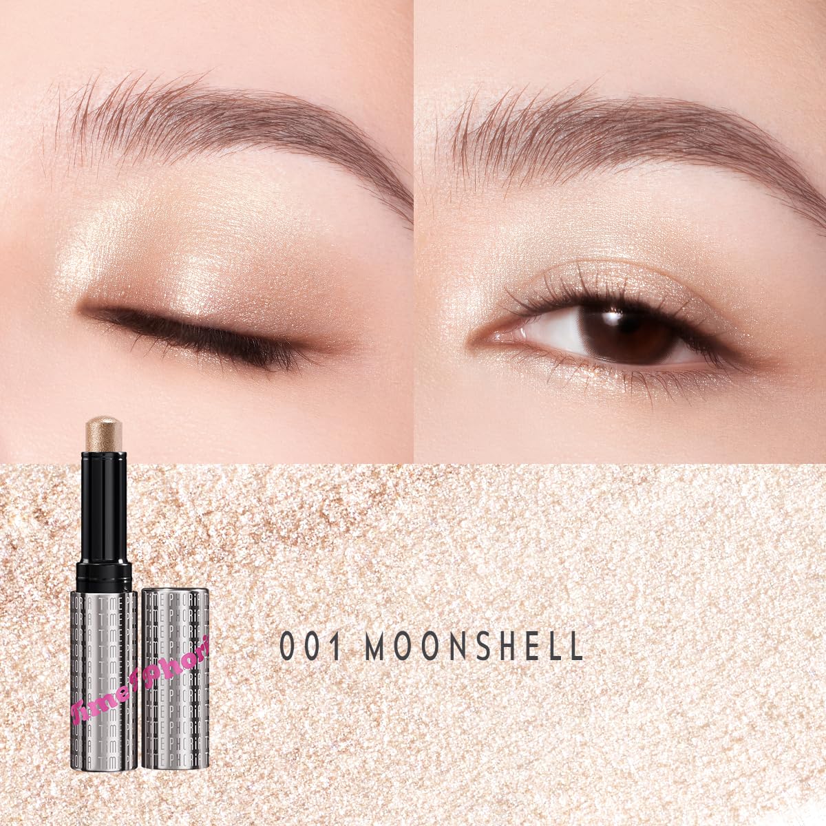 TIMEPHORIA Illumina Jelly Gel Eyeshadow Stick 001 Moonshell packaging
