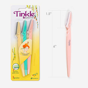 Tinkle Women's Shaver Razors with sharp blade close-up